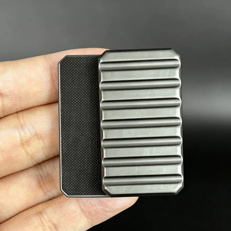 Novel Magnetic Unlimited Pushing Slider Fidget Toys EDC Fidget Slider ADHD Tool Anxiety Stress Relief Toys Fingertip Spinning