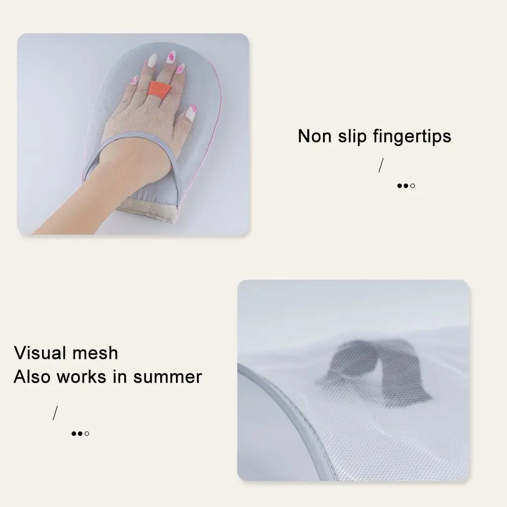 Fabric Material Ironing Board Insulated Design Anti Ironing Feature Ironing Gloves Heat Resistant Glove Small Size