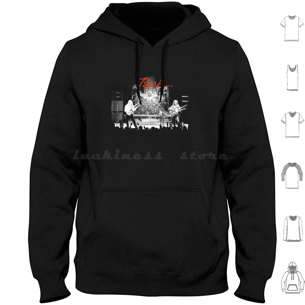 Crowd Night Stage Hoodie Cotton Long Sleeve Crowd Music Stage Night Concert People Festival Party Entertainment Event Show