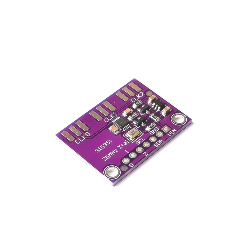 1set SI5351 High Frequency Signal Square Wave Frequency Generator Signal Generator Module 5351 Si5351A With Copper Head