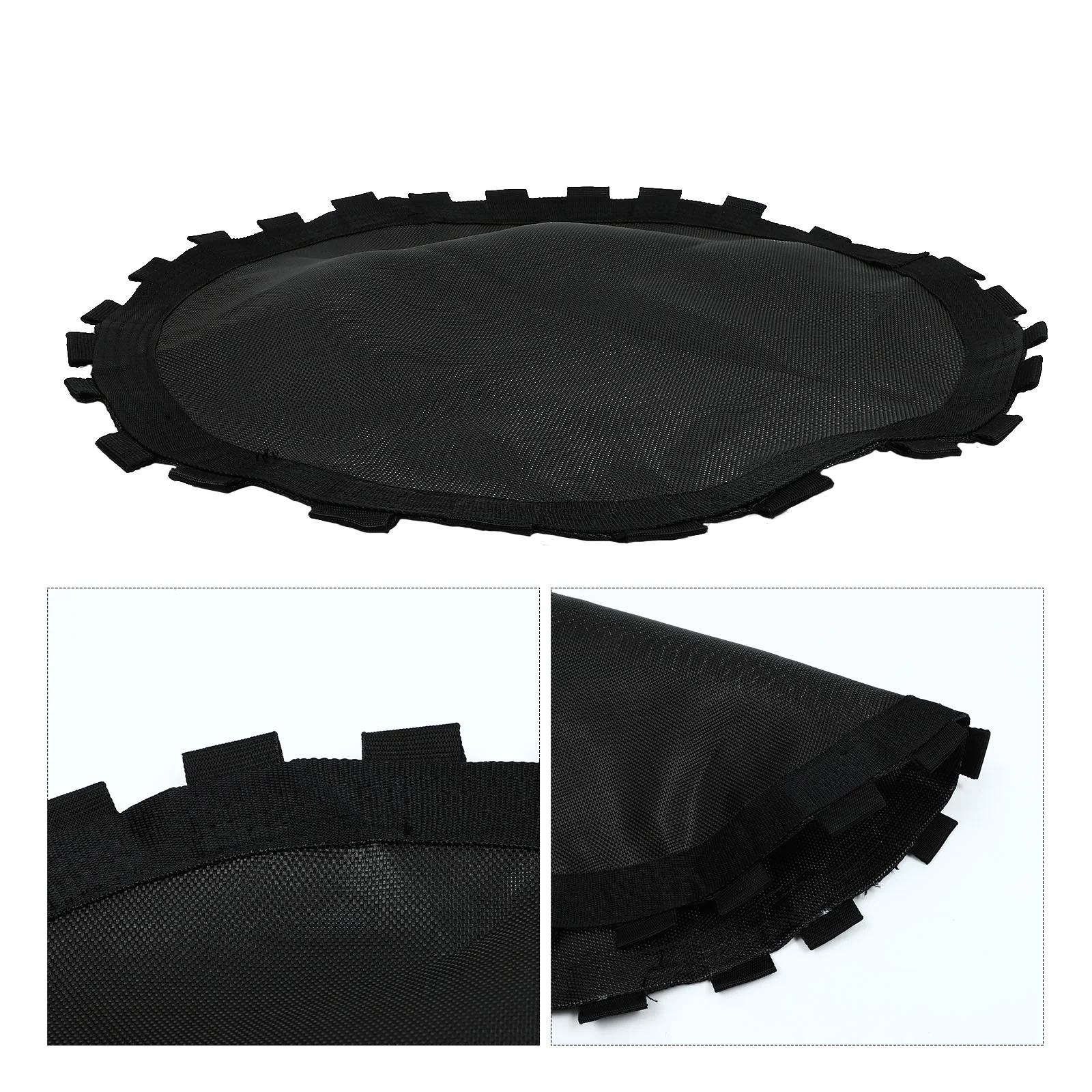 Trampoline Jumping Cloth Parts Mesh Accessories Replacement Mat Black Accessory