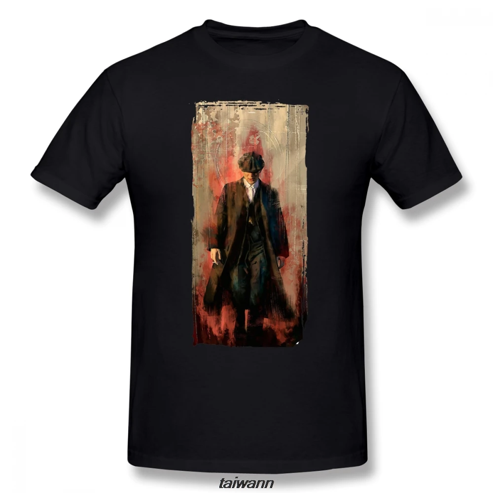 Peaky Blinders T Shirt Peaky Blinders T-Shirt 4xl 100 Percent Tee Shirt Short Sleeve Classic Men Graphic Cute Tshirt