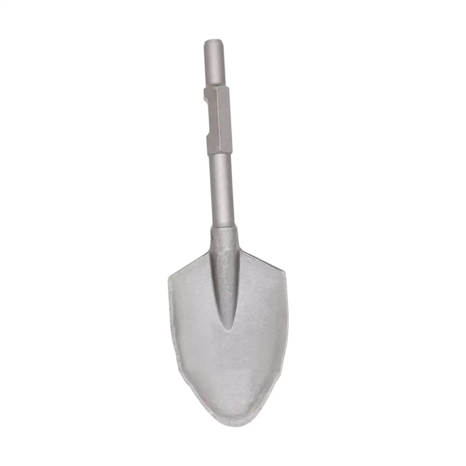 Clay Spade Head Electric Breaker Flat Spade Steel Scoop Sturdy Attachment for Garden Excavation Work