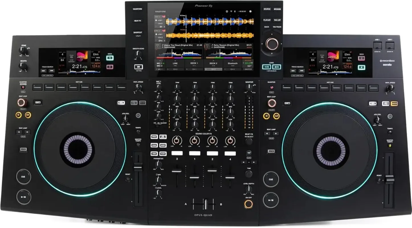 

NEW IN STOCK SALES ON New Pioneer DJ OPUS-QUAD 4-Channel All-in-One DJ System/
