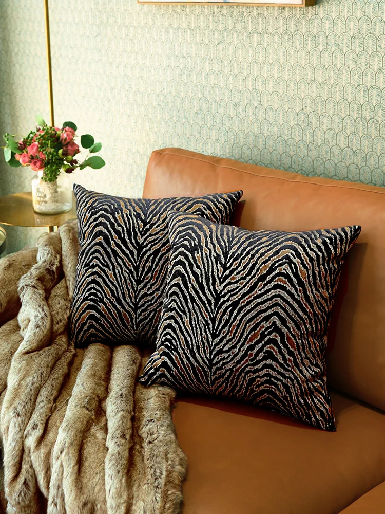 Zebra Pattern Pillowcase Sofa Throw Decor Cushion Cover Car Waist Bedroom Hotel Pillow Cover Home Decor 30x45 45x45 50/60CM