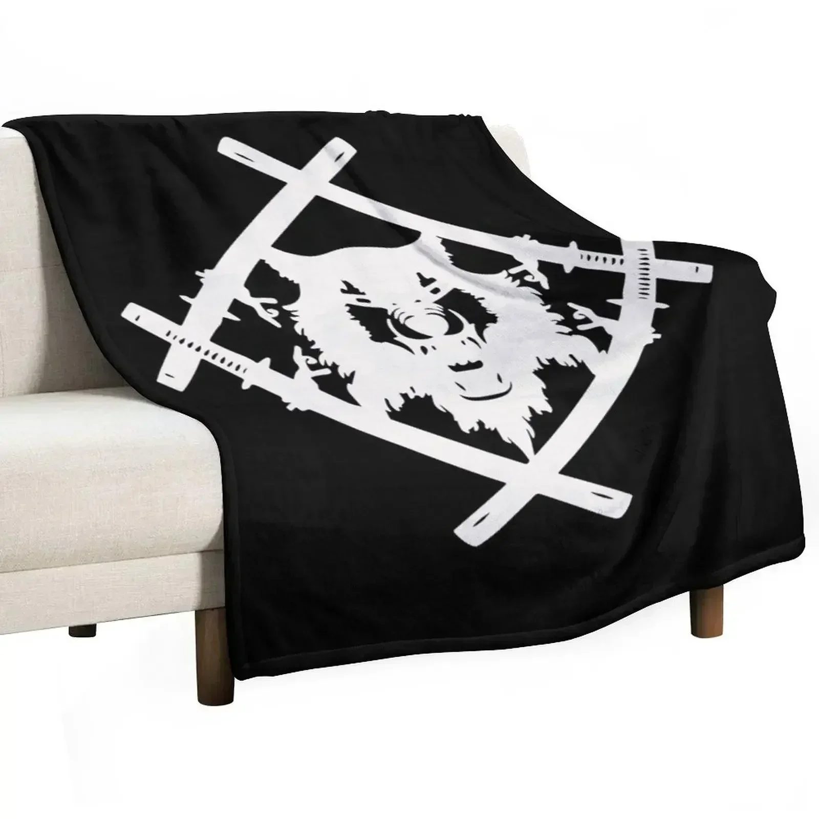 Xavier Wulf Merch Xavier Wulf Logo Throw Blanket Single Bed Stuffeds Weighted Flannel Blankets
