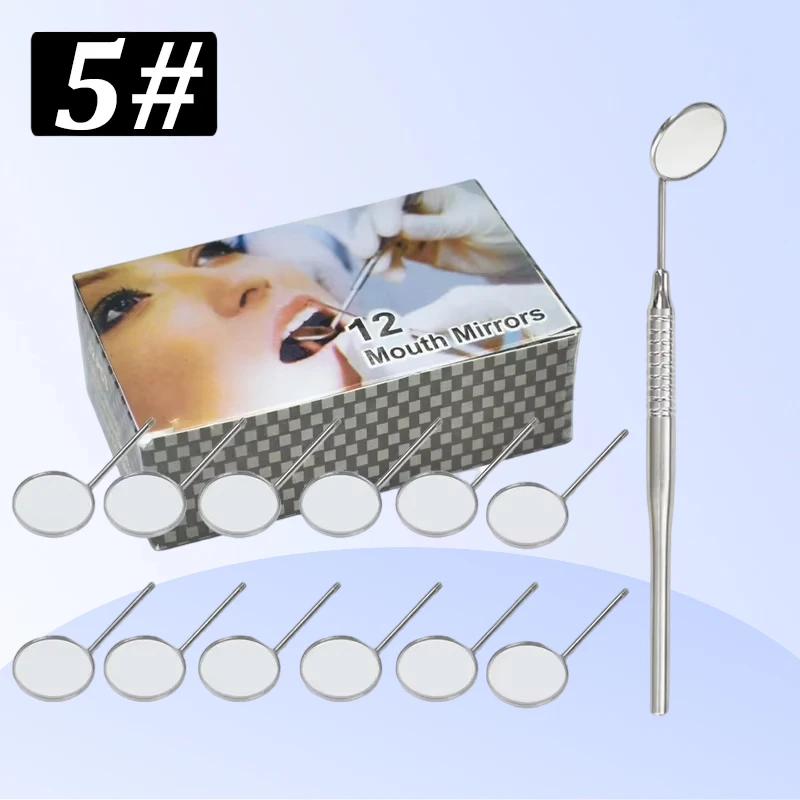

Oral Teeth Mirror Handle Material Stainless Steel Extension Handle Tools Teeth Whitening Clean Oral Hygiene Care
