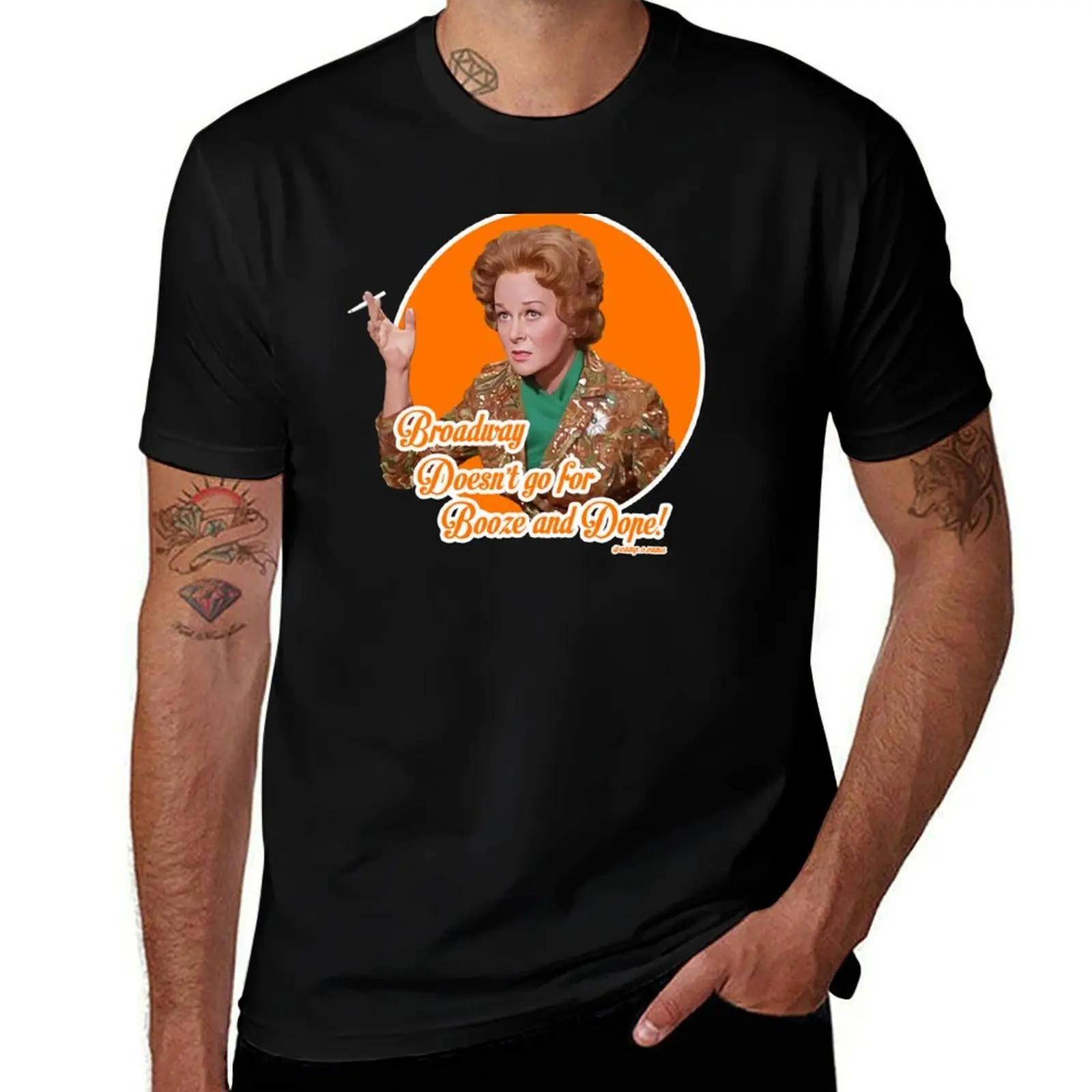 Helen Lawson T-Shirt Big and Tall Loose Fit T-Shirt