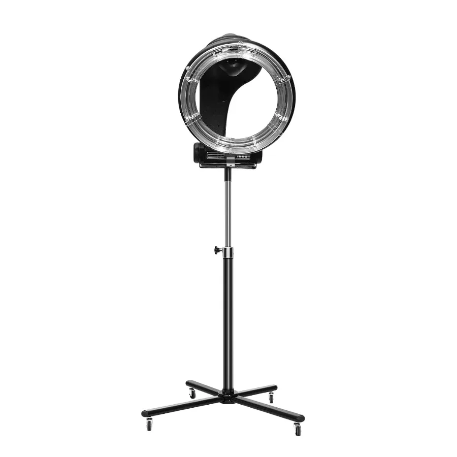 UFO 3 in 1 Orbiting Infrared Hair Dryer with Hair Steamer and Standing Professional Color Processor for Salon and Spa Use 360 R
