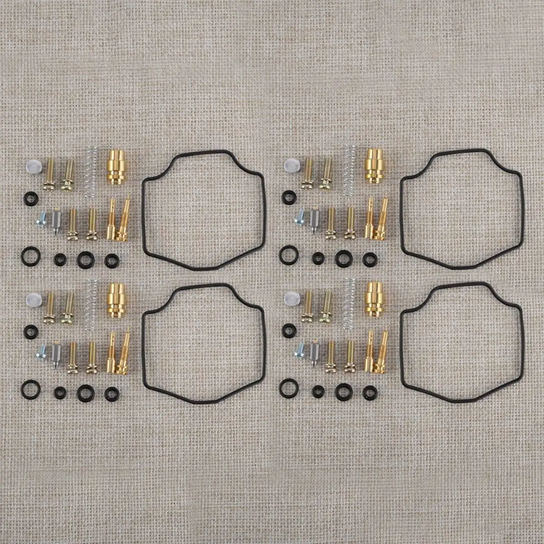 4 Sets Carburetor Repair Kits Fit For Kawasaki GPZ550 ZX550A KZ550H KZ550A Sports KZ550F Spectre