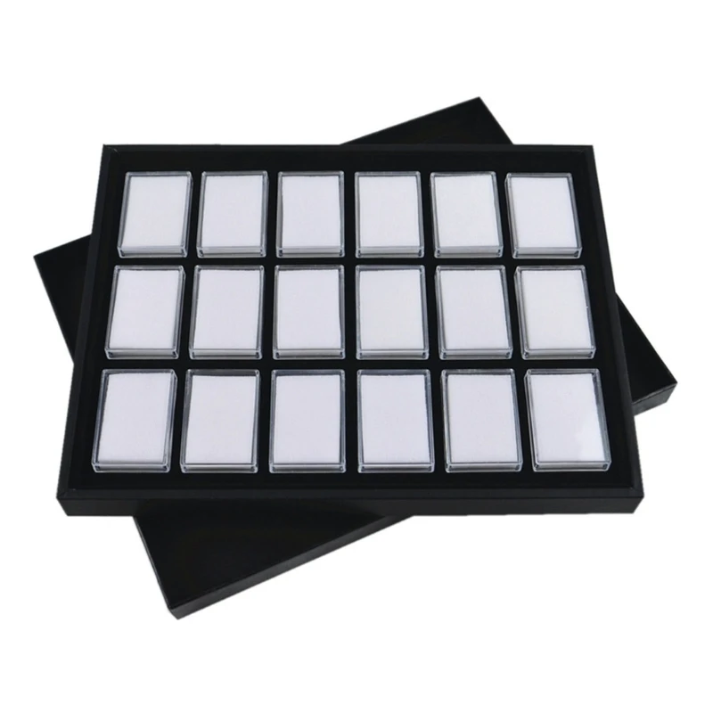 

5asd Plastic Gemstones Storage Boxes for Crystal and Small Crafts Rhinestones Case Loose Diamonds Display Container for Her
