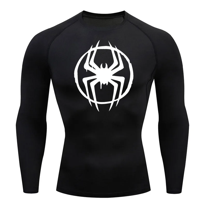 Rash guard Kompression shemd Boxen Laufen Trikots Yoga Fitness MMA Männer T-Shirts Bjj Strumpfhosen Muay Thai Gym Sport Marke Kleidung – Detail 27