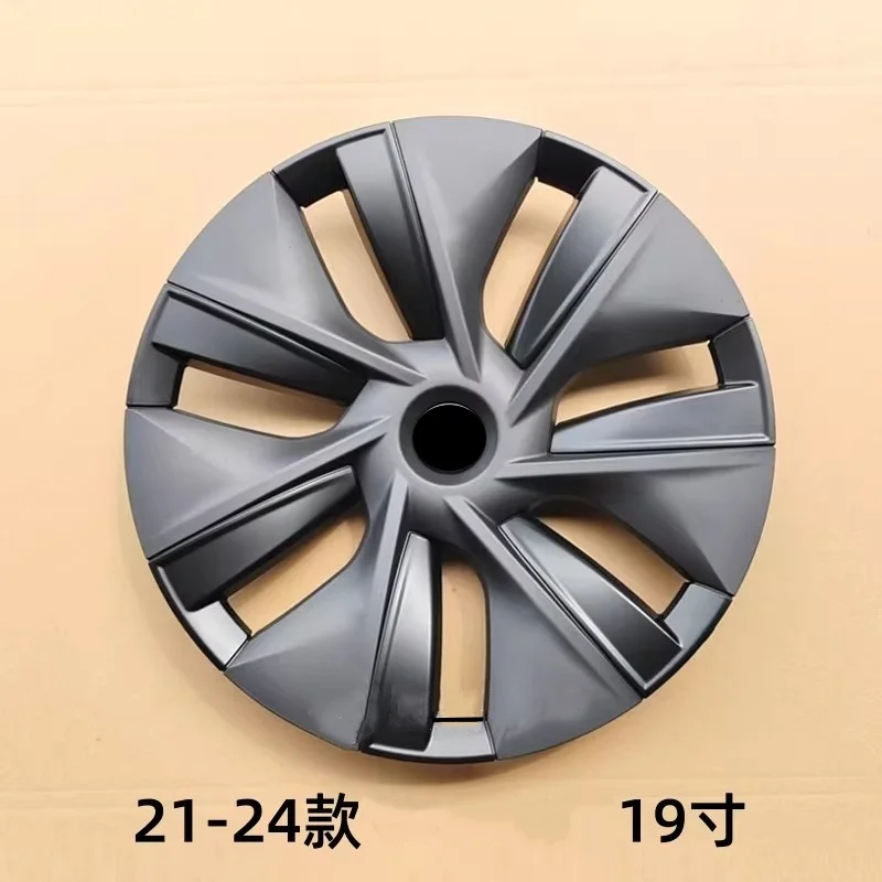 4PCS Hub Cap Wheel Cover for Tesla Model Y 2021-2024 19 Inch Hubcap Wheel Cap Automobile Full Rim Cover Accessories
