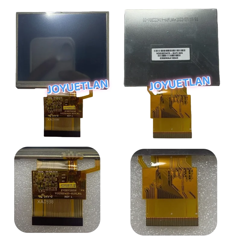 شاشة LCD 3.5 بوصة 60 دبوس VGG322423-6UFLWA VGG3224B8-6UFLWB