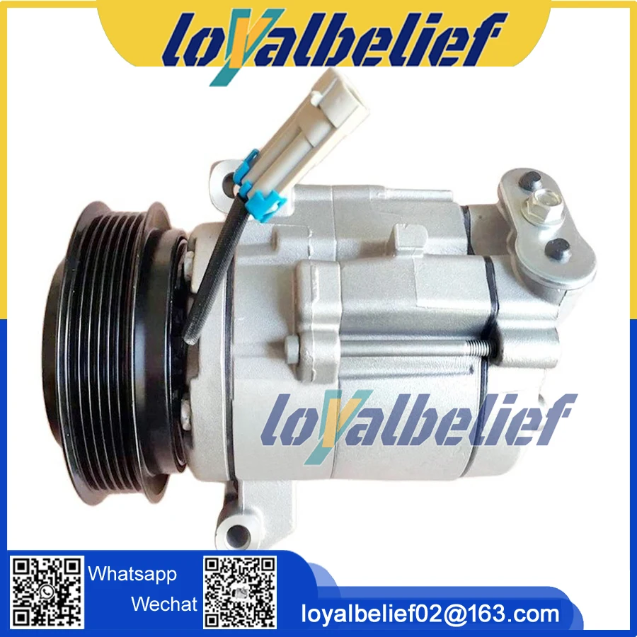 

Auto Air AC Compressor For CHEVROLET CRUZE 687997689 557805030 13220076 13314480 6854109 13250607 106290114