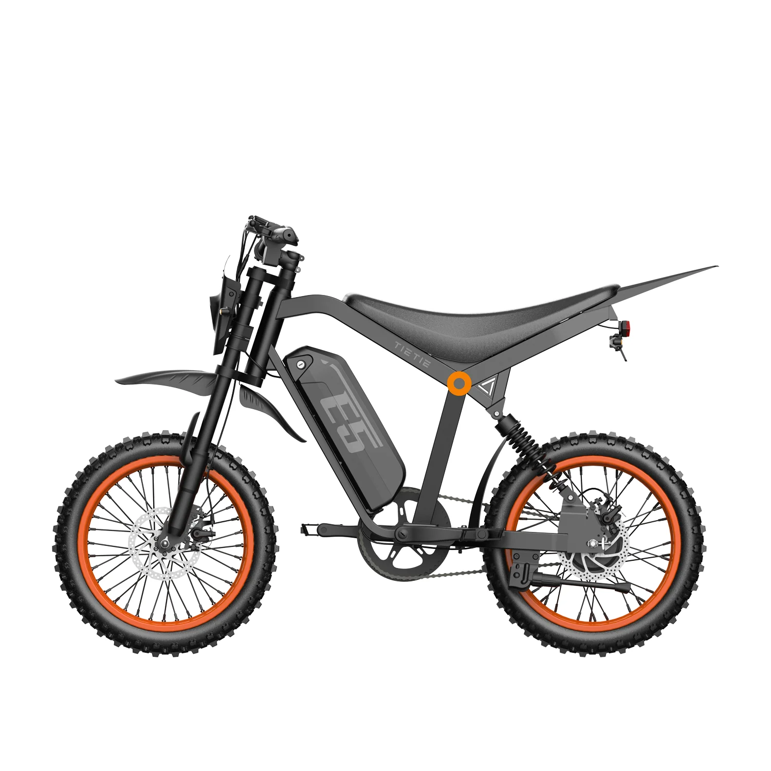 AliExpress URLIFE E5 Adult Urban Electric Bike, 48V20Ah Removable Battery, Mechanical Disc Brake System, Left & Right Turn Signals, 14-inch Pneumatic Tyres, Cut-off Brake Levers