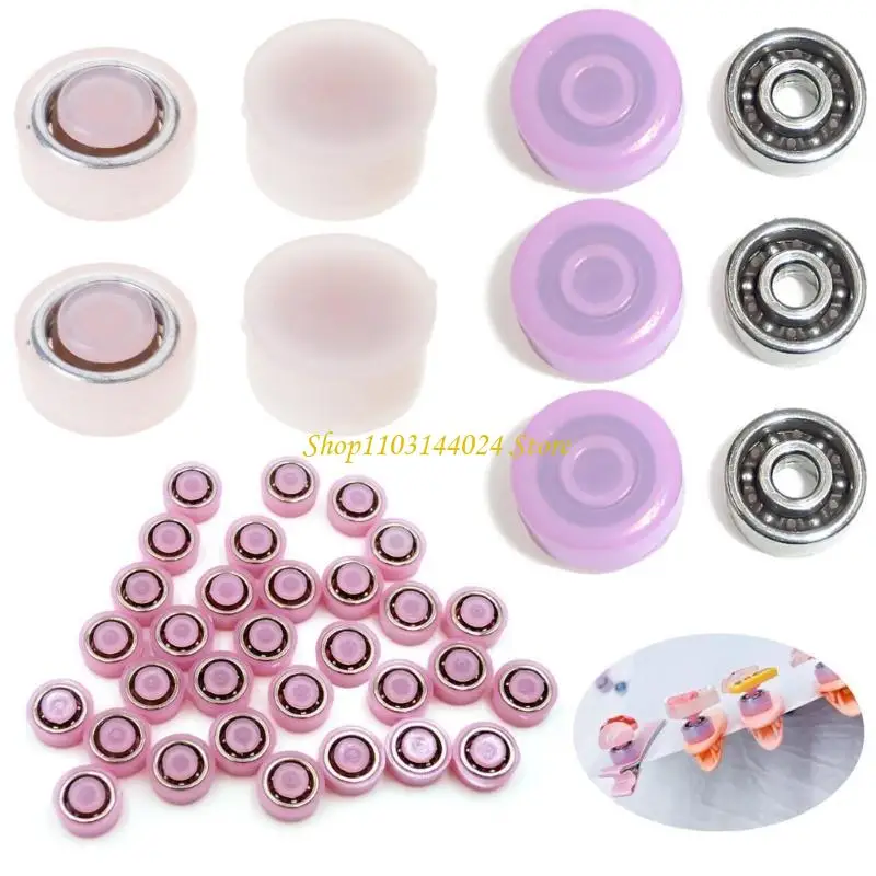 N5KE 100pcs Practical Hair Clip Bearings Stylish Headdress Accessories Colorful Hairpins Findings Jewelry Making Supplies