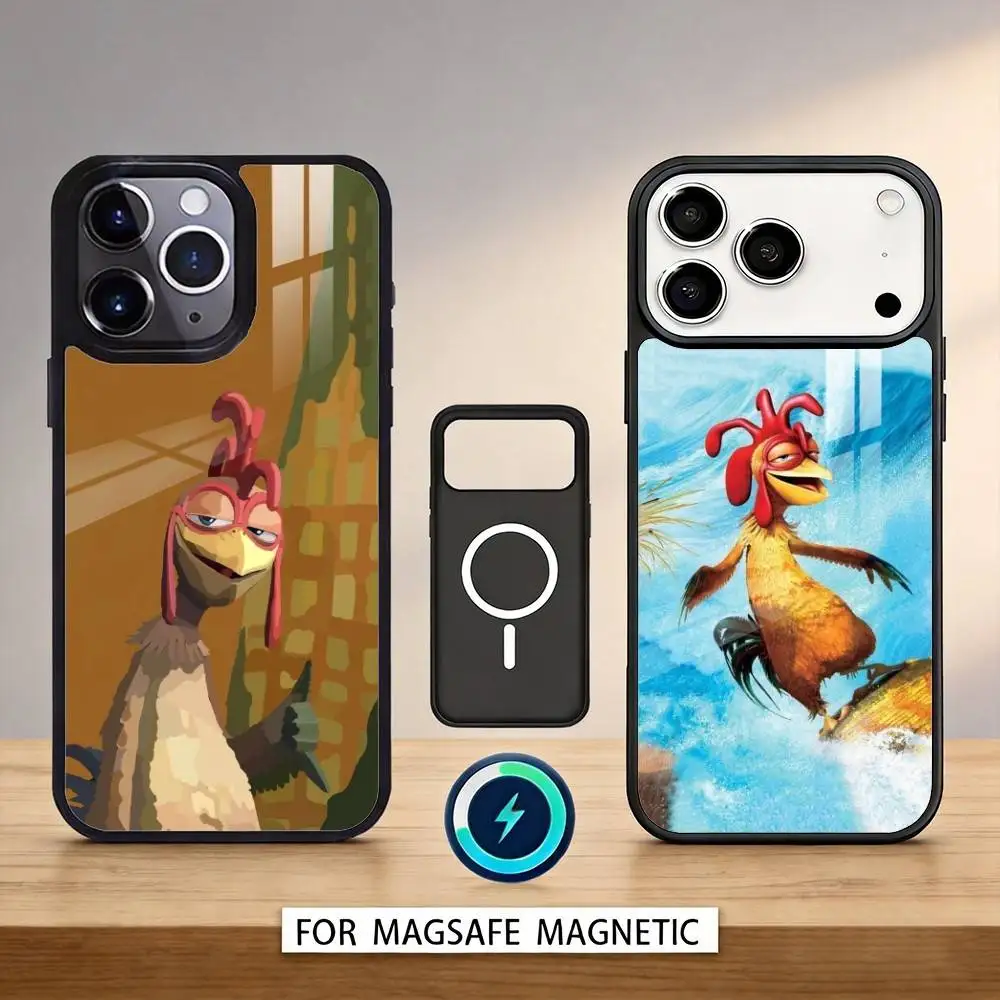 

C-Chicken J-Joe Surf Phone Case For iPhone 17,16,15,14,13,12,Pro,Max For Magsafe Magnetic Wireless Charging