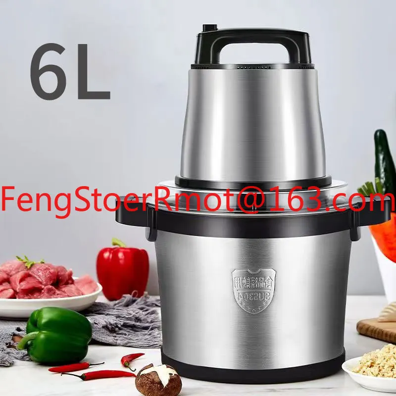 Meat Grinder Electric Stainless Steel FUFU Pounding Machine Food Processor Chopper Yam Pounder Machine