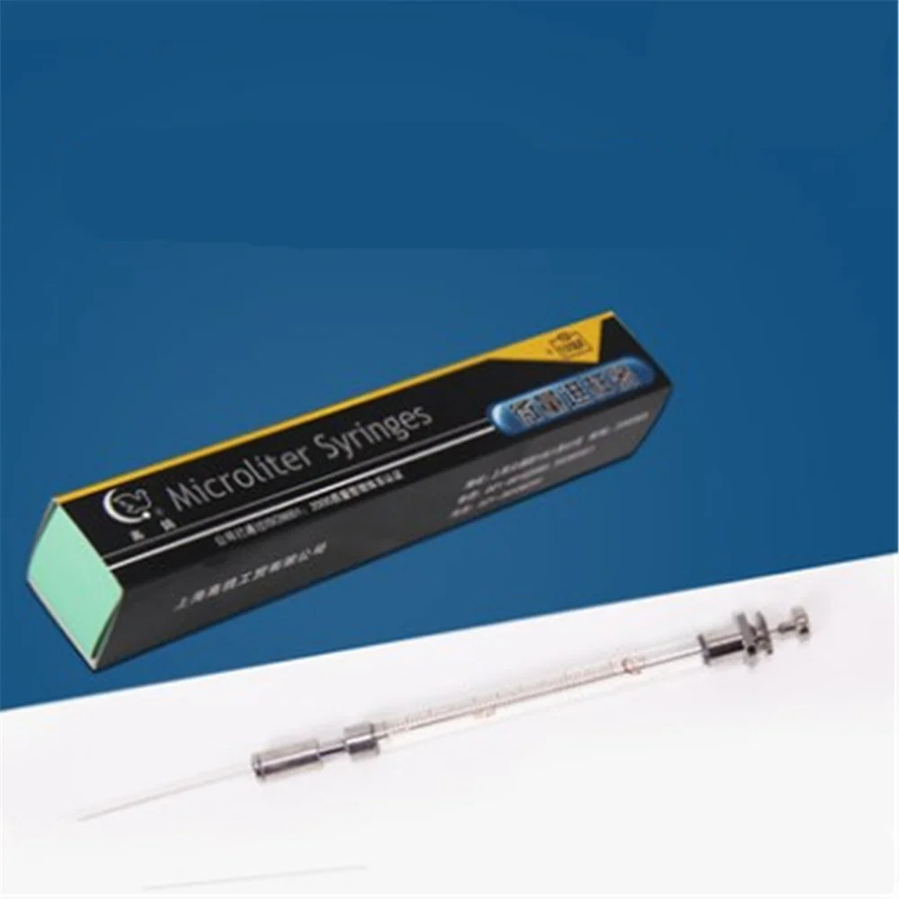 

High Quality 50ul Lab Micro Sampler Gas Phase Air Tightness Pointed Tip Microliter Syringes Pipette Laboratory Supplies