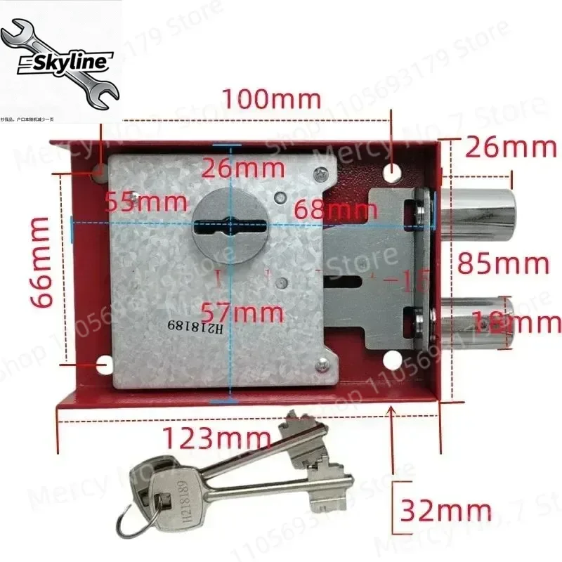 for Safe Blade Lock Small Cabinet Password Box Mechanical Lock Vault Anti-theft