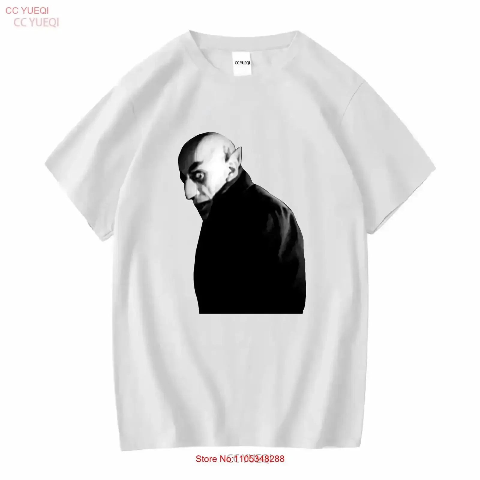 Count Orlok Nosferatu 1922 Vampire Dracula Halloween Horror Silent Film Cinephile Jersey T Shirt vintage vintage Washed Soft