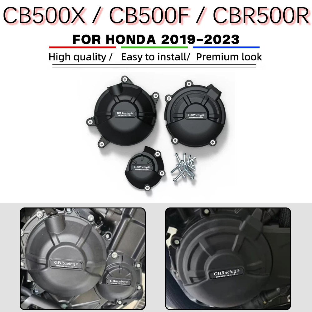 

For HONDA CB500X CB500F CBR500R 2019 2020 2021-2023 For GBRacing Motorcycles Engine Protection Cover