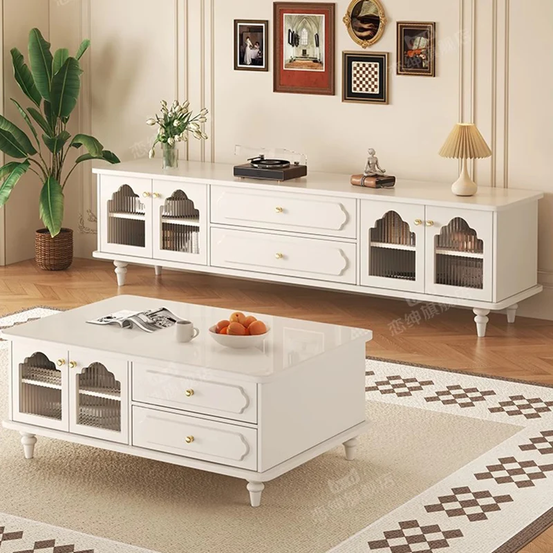 

Mobile White Tv Stands Living Room Modern Display Luxury Wood Designer Drawers Tv Table Universal Archivadores Home Furniture