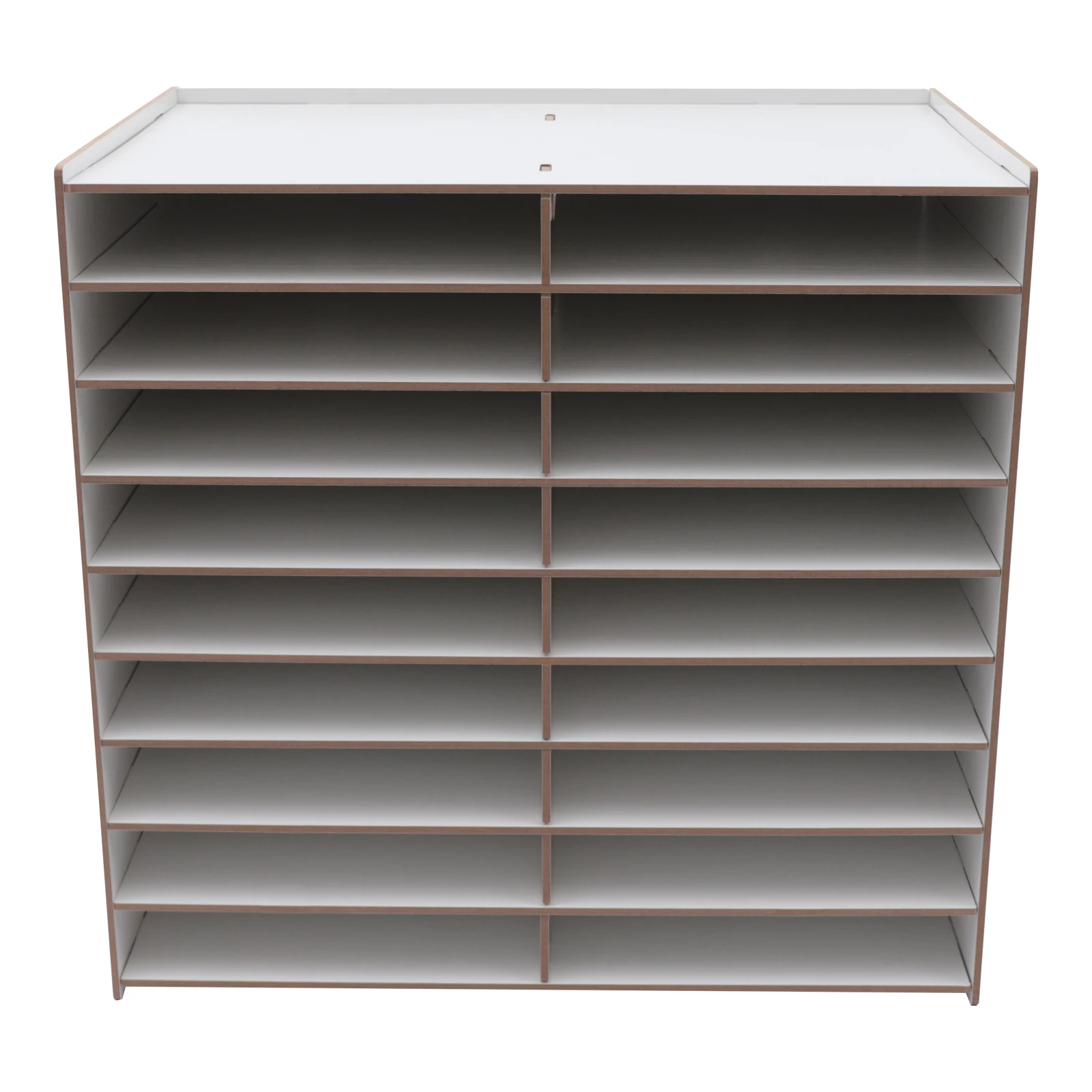 Desktop File Organiser, 9 Layers, High Load-Bearing Capacity (4kg per layer), Eco-Friendly Fiberboard, Adjustable Height, Space