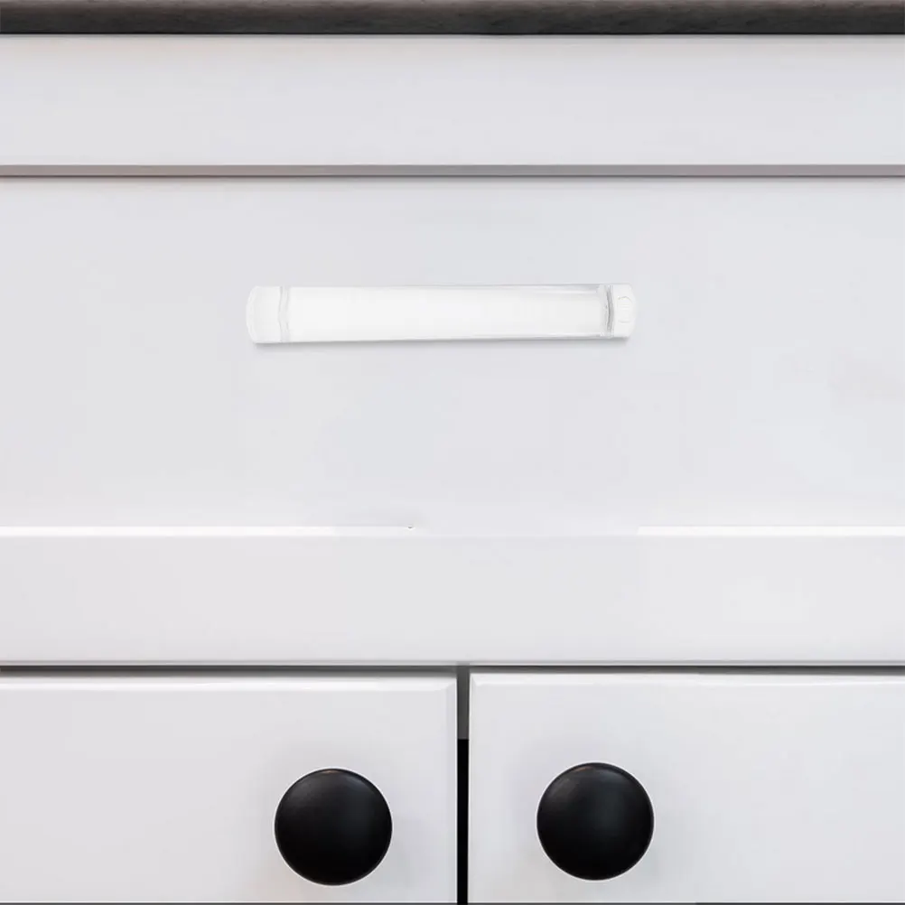

1 Set Clear Drawer Pulls Transparent Acrylic Cabinet Handle Pulls Ergonomic Replacement For Kitchen Bedroom Furniture