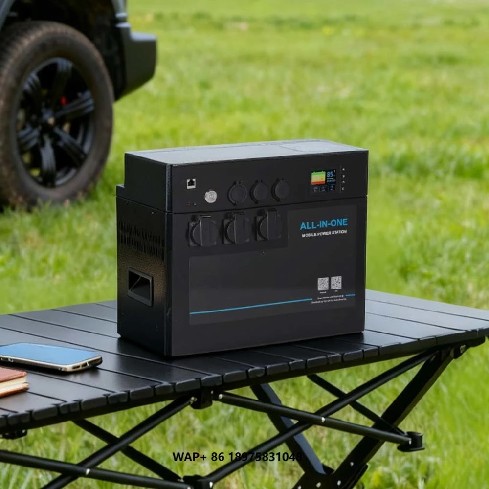 OEM ODM Power Station Solar Energy System 3000W Lifepo4 Outdoor Solar Power Generator Portable Power Station