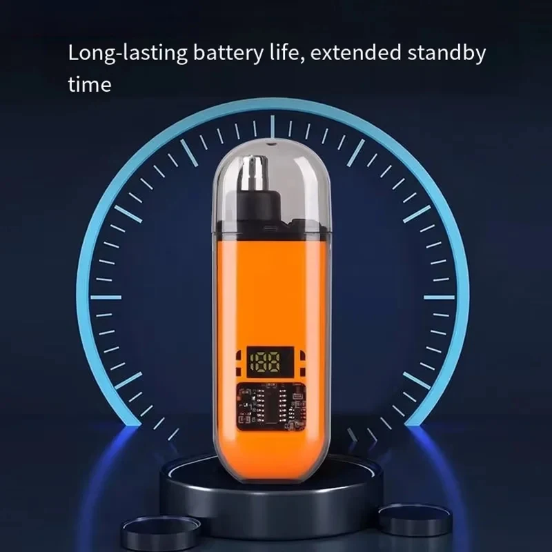 

2026 Hot Selling Nose Hair Trimmer Portable Mini Nose and Ear Hair Trimmer Portable Nose Trimmer Rechargeable Trimmer for Man