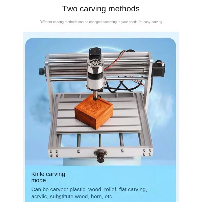 3018 Max CNC Router Kit Metal Control 150W Spindle 3 Axis Wood DIY Laser Engraver Milling Machine for Cutting & Engraving view 4