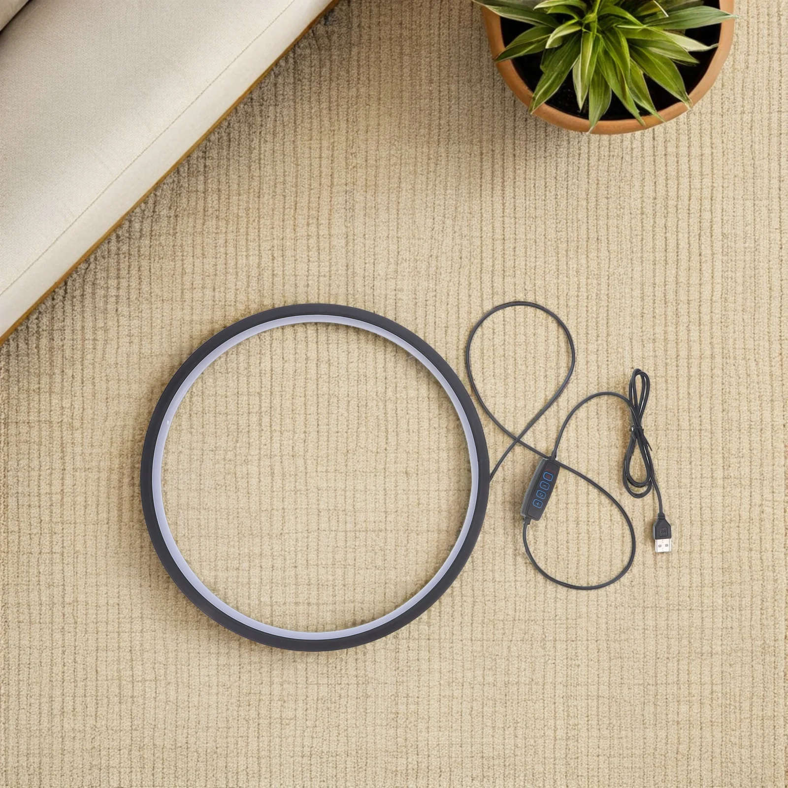 مصباح ليد حلقة شلال مبخرة بوذا تمثال مصباح منضدية الروائح ديكور زن التأمل حلية المنزل #1