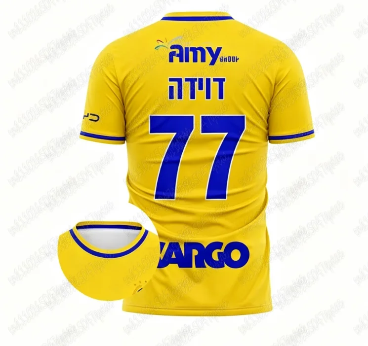 2026 Summer Men Kids Quick Dry Short Sleeve Striped Soccer Shirt Sports Training Uniform Fans T-shirt Family Matching