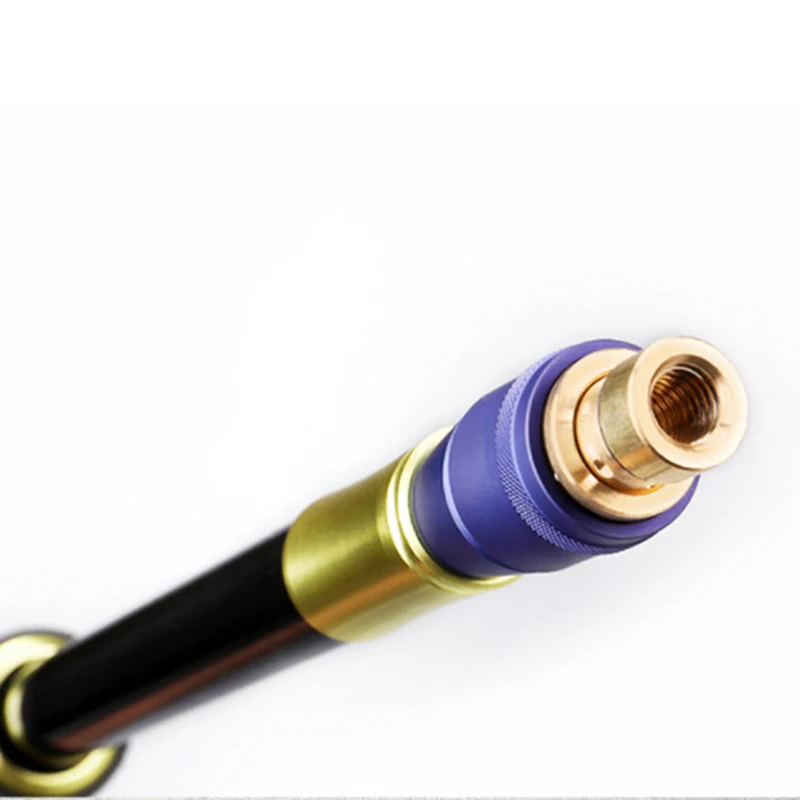1/3/5pcs Fish Landing Net Dip Net Connector Quick Release Adapter To Prevent Fish Running anti-rotation Connector