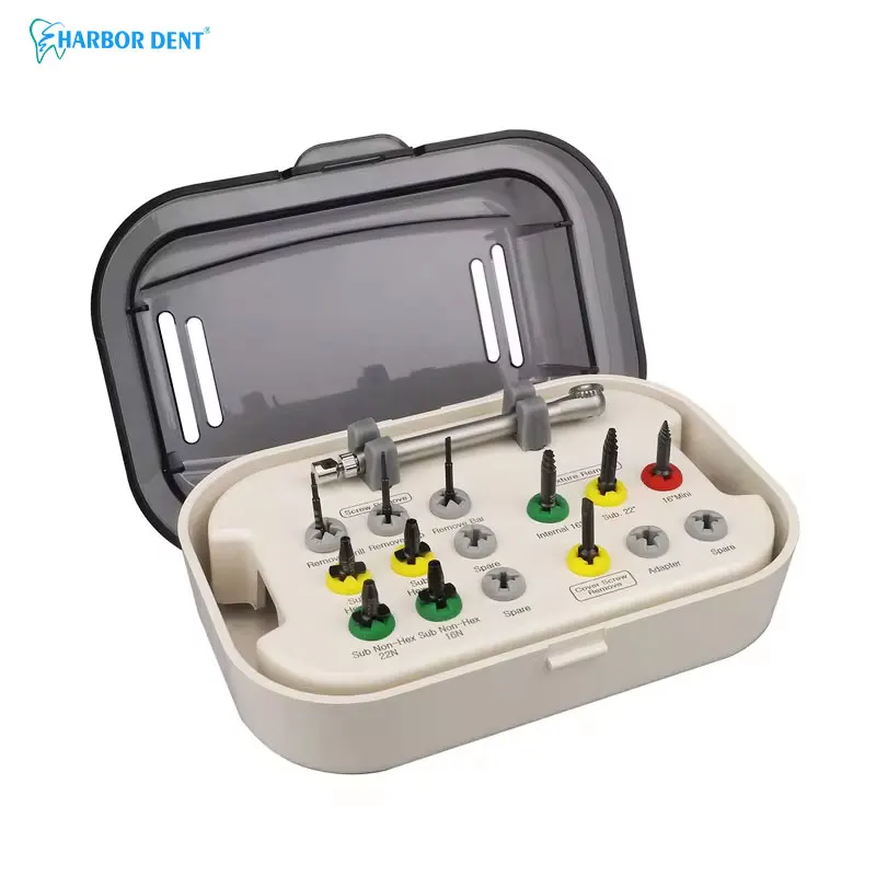 

1 Set Dental Implant Removal Kit Adapter Fixture Remove Removal Implant Remover Screw Removal Kit