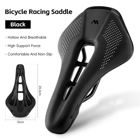 WEST BIKING Седло из искусственной кожи для горных и шоссейных велосипедов