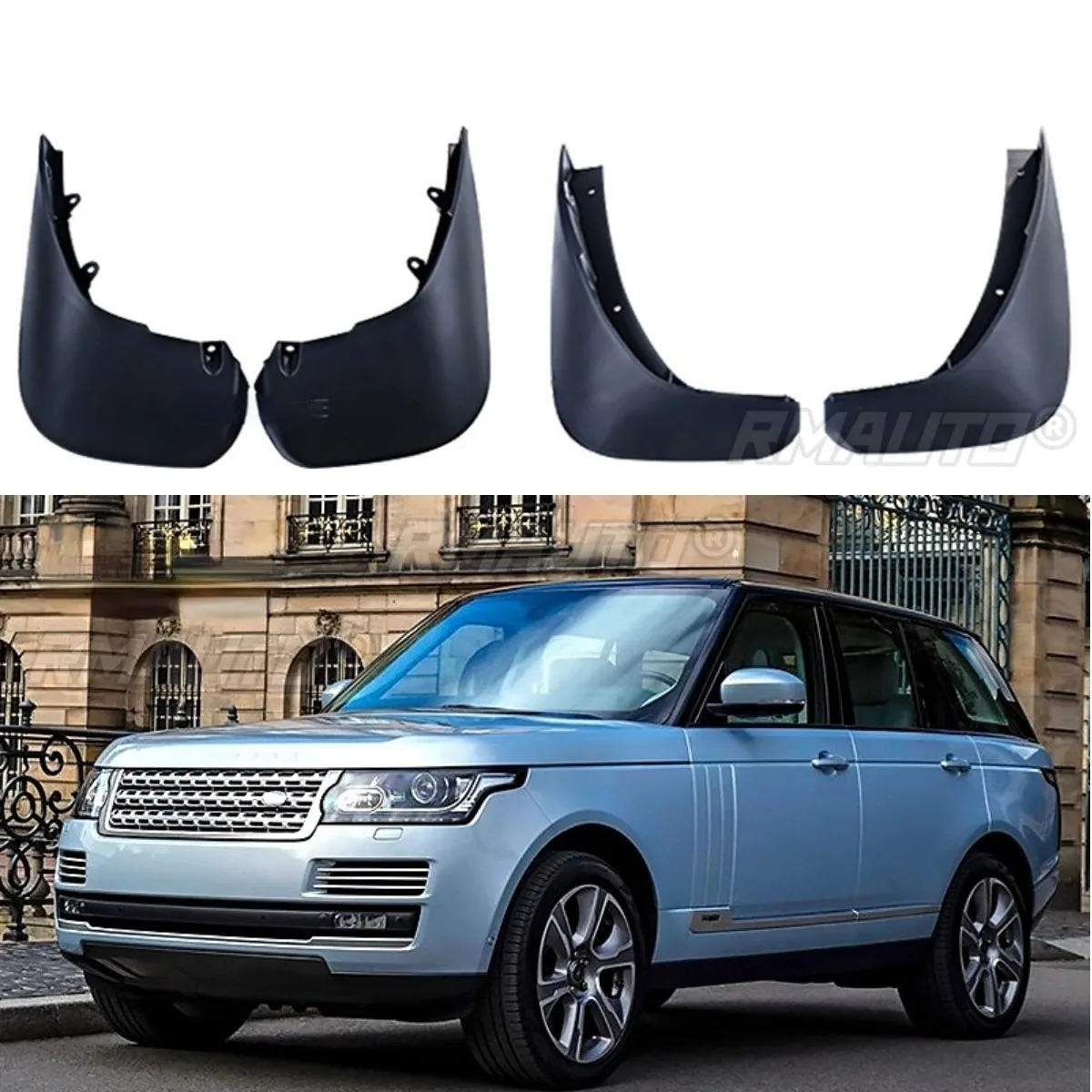 For Range Rover Executive 2013-2017 Chin Body Kit Car Fender Front Rear Mudguards Rear Wheel Mud Flaps Tire Car Accessories
