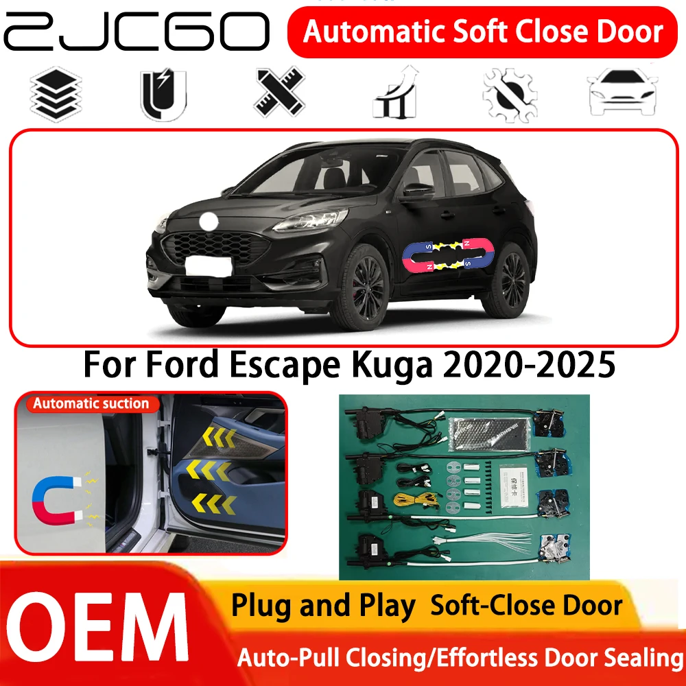

for Ford Escape Kuga 2020-2025 Car OEM Plug and Play Automatic Electric Soft Close Door Comfort Closing System