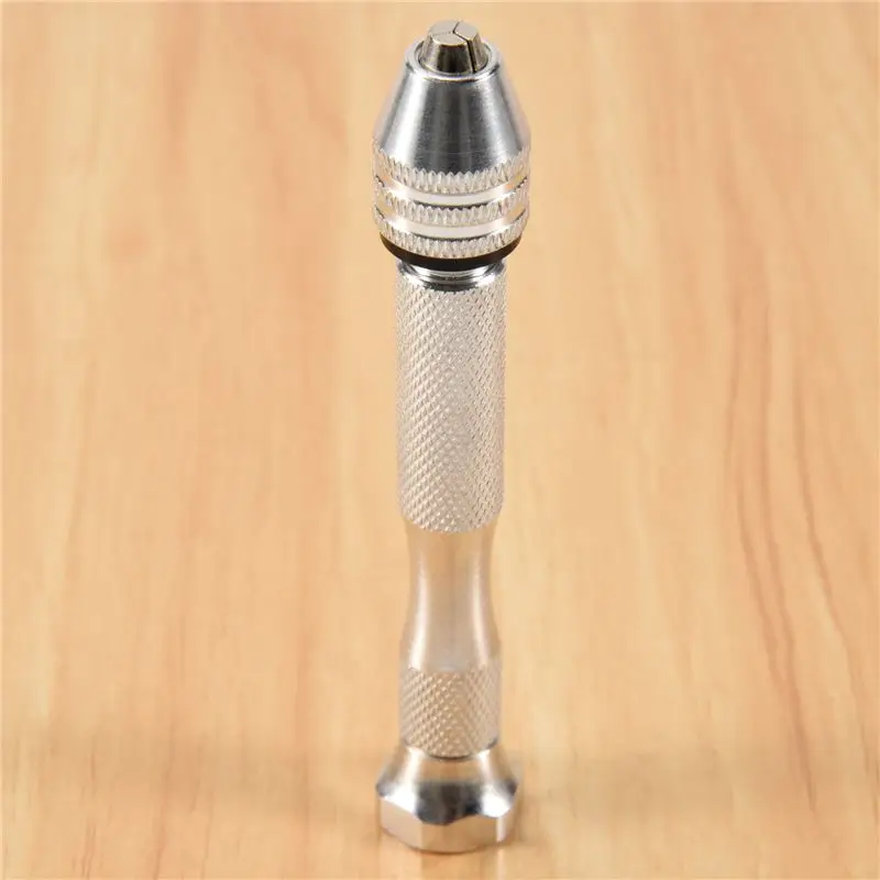 B50C Aluminum Alloy Rotary Pin Vise Screwdriver Hand Drill Chuck Watch Repair Tool Watchmaker