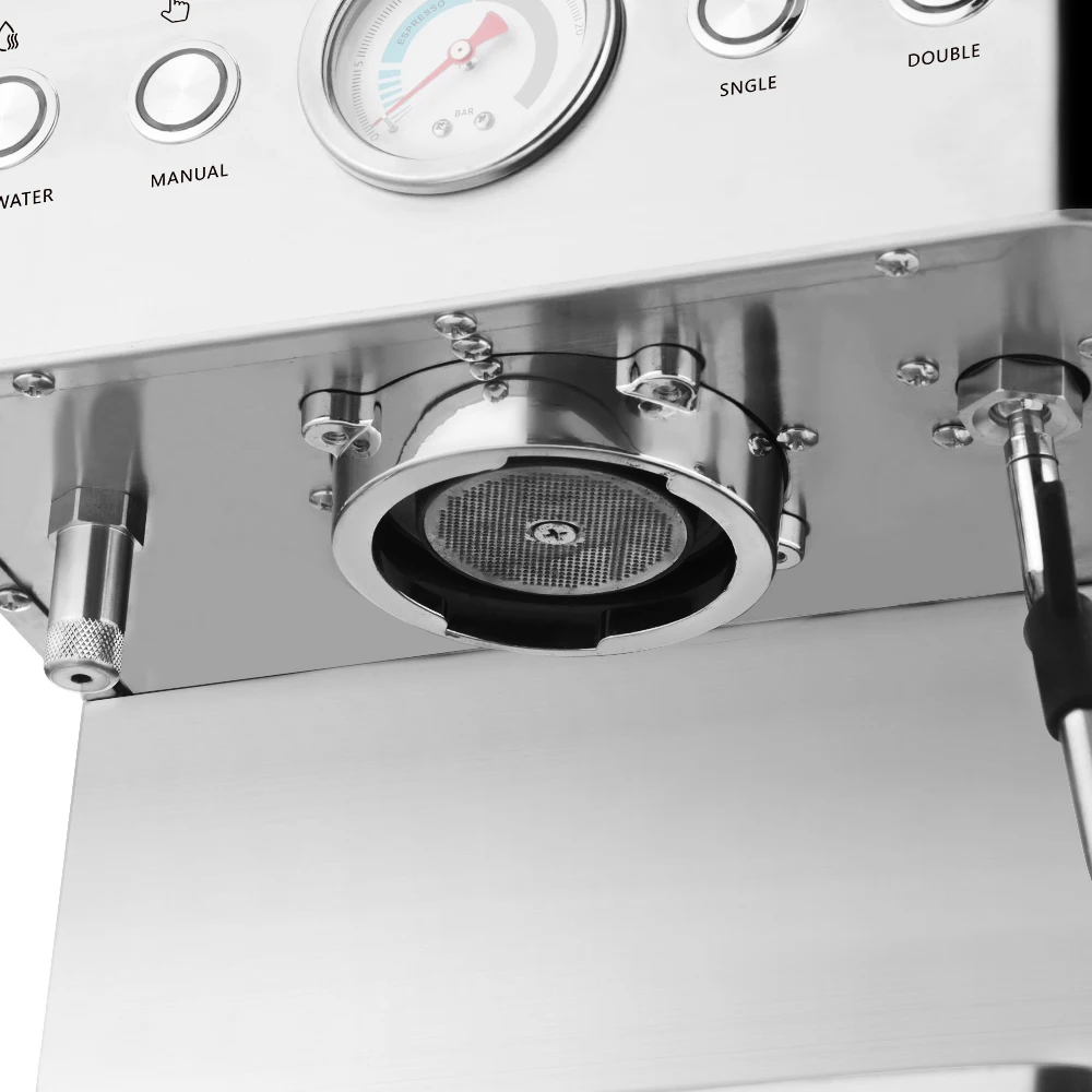 Heavy-Duty Commercial Coffee Machine Dual Pump and Overpressure Protection Commercial Coffee Machine