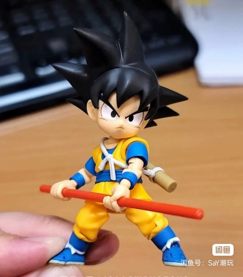 Bandai S.H.Figuarts Dragon Ball Daima Son Goku Mini 1/12 Action Doll Collectible Anime Figure Model Gifts Toys Birthday