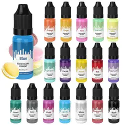 10ml Macaron Solid Pastel Color Resin Pigment Oily Liquid Dyeing DIY Epoxy Resin Mold Jewelry Making Tools Accessories