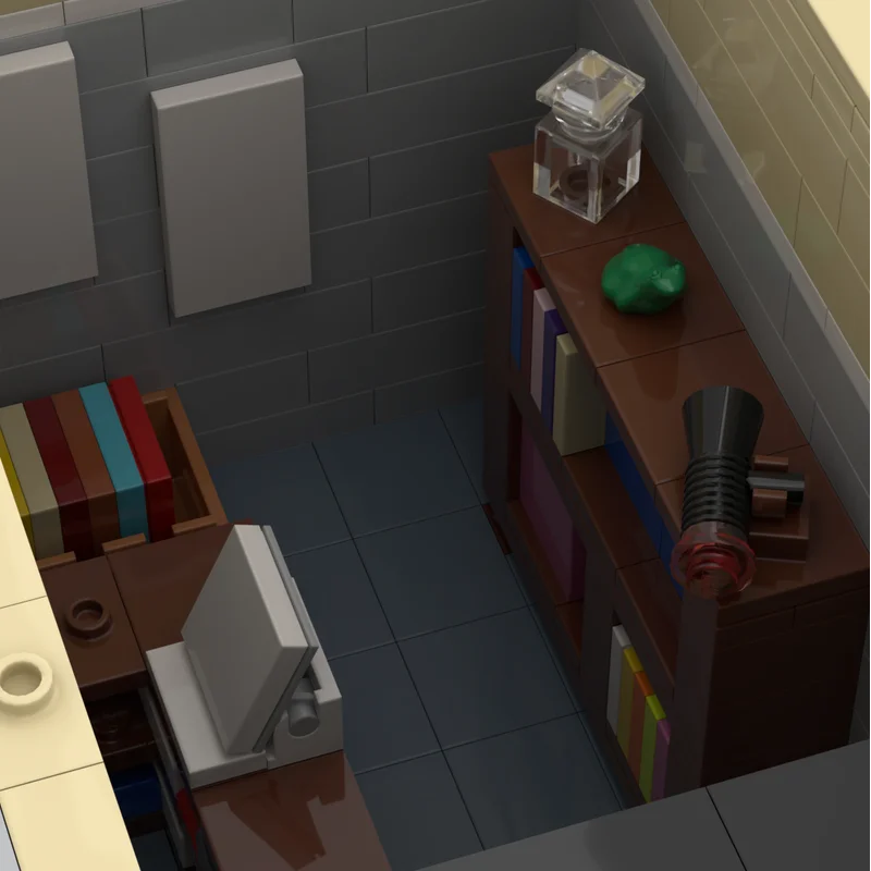 Klocki konstrukcyjne City Street View, model domu miejskiego z komiksarnią, technologia modułowa, prezent, zabawki świąteczne, montaż DIY