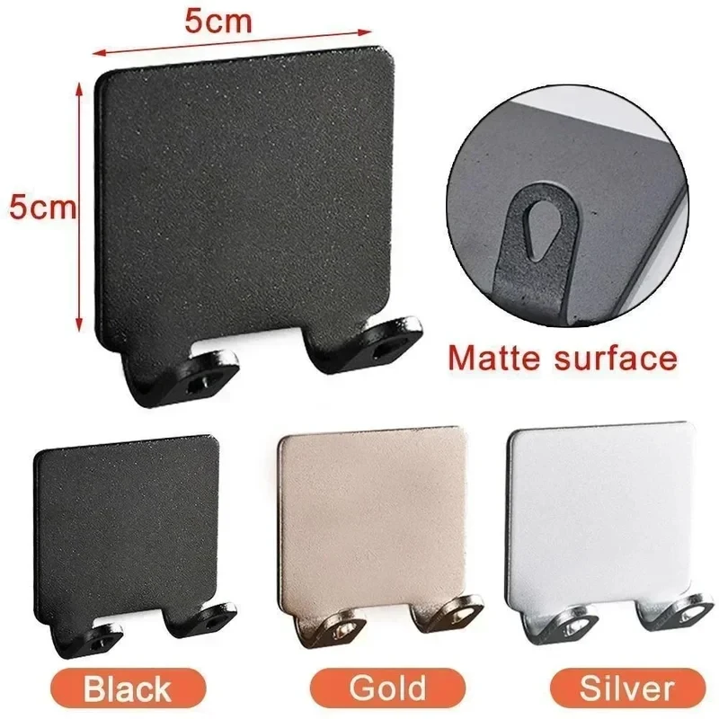 1/2/4PCS Punch Free Shaving Razor Holder Men Shaving Shaver Storage Hook Wall Shelf Bathroom Razor Rack Wall Kitchen Accessories