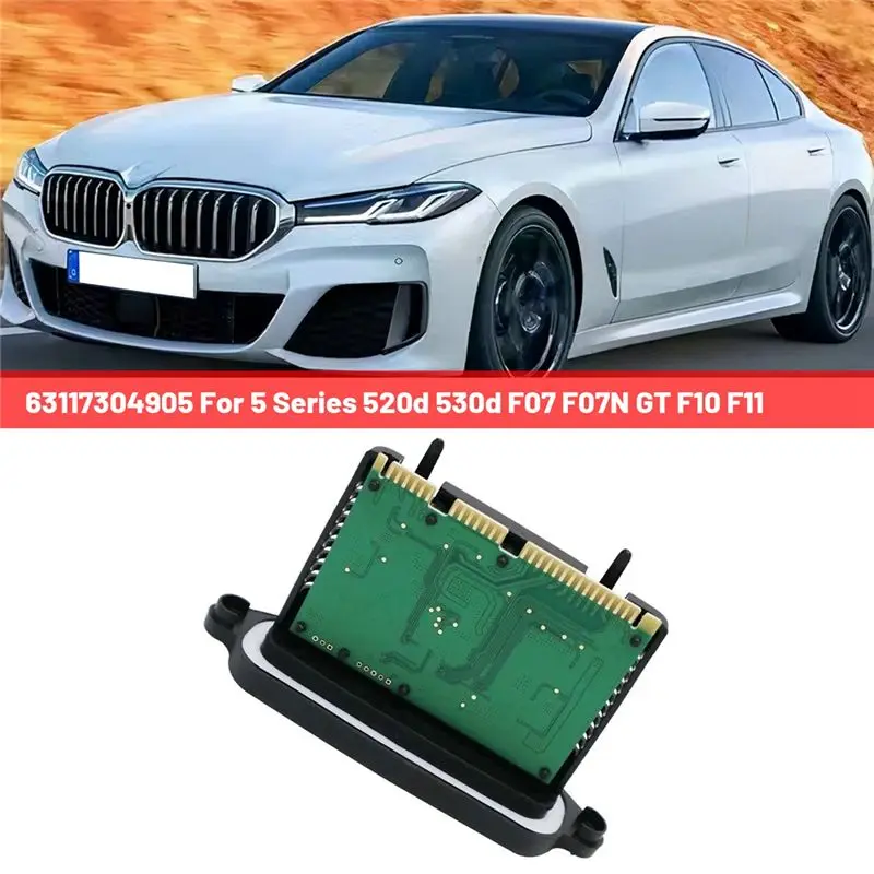 Firmly Car Headlight Driver Module For BMW 5 Series 520D 530D F07 F07N GT F10 F11 63117304905 view 6