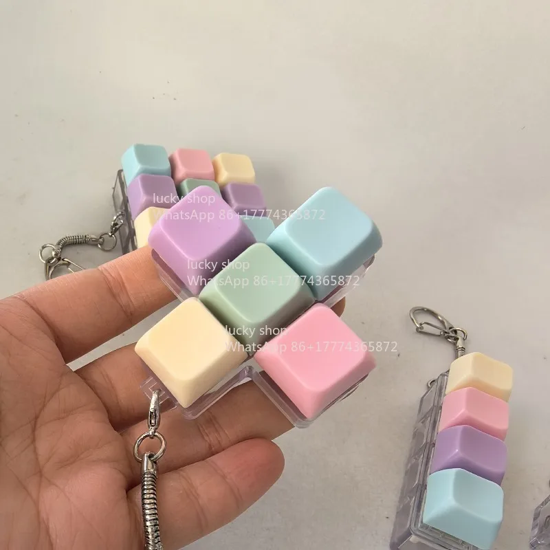 One-line Four-button Keyboard Tester Pendant Light Color