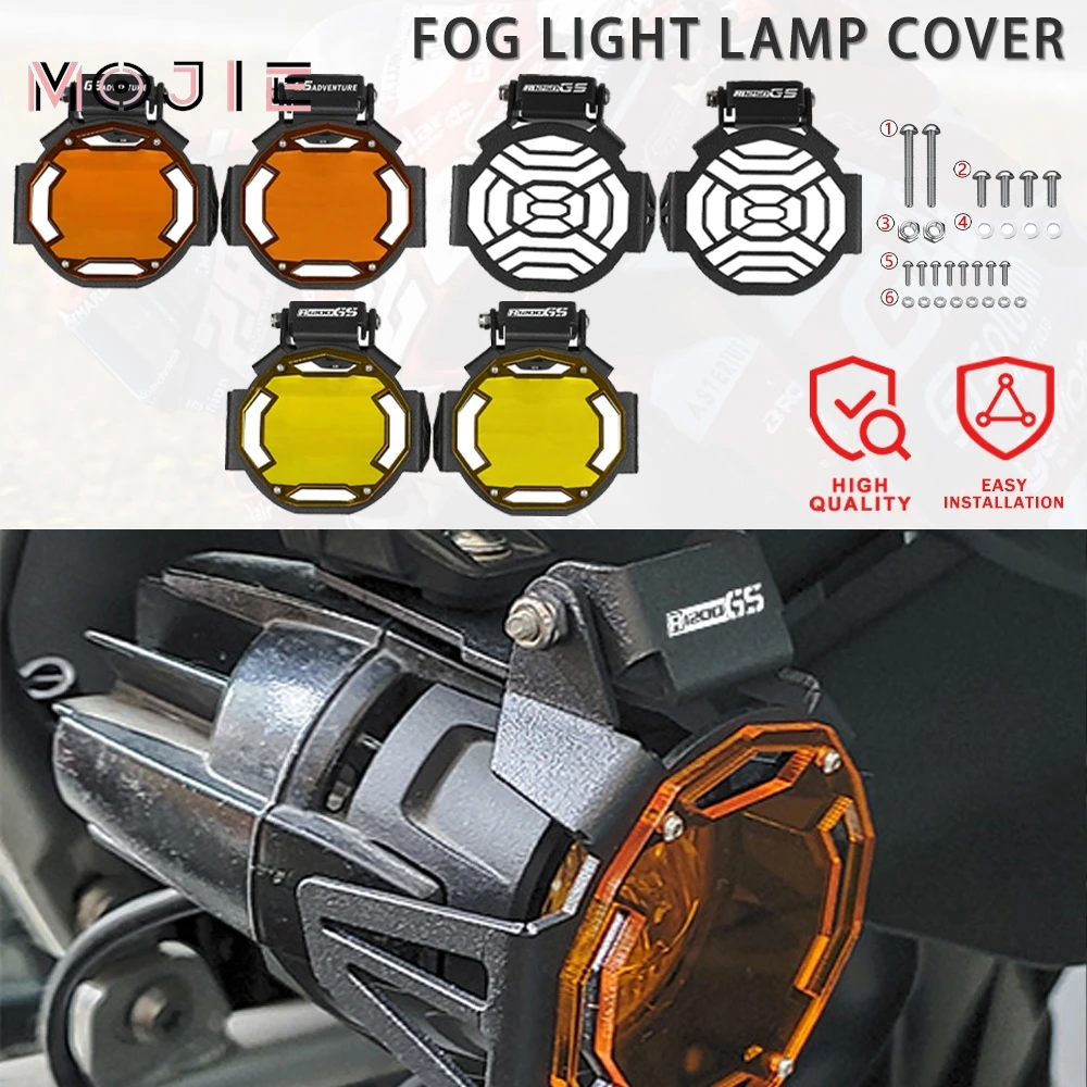 

2025 For BMW R 1250 GSA GS LC ADV Adventure R1200GS F750GS F850GS Motorcycle Flipable Fog light lamp Protector Guard Lamp Cover