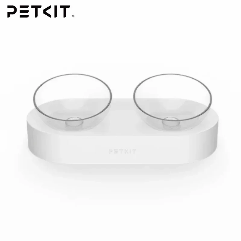 

Миска для кормления домашних животных PETKIT, регулируемая двойная миска, чашка для воды, миски для кошек, пластиковая чаша для питья